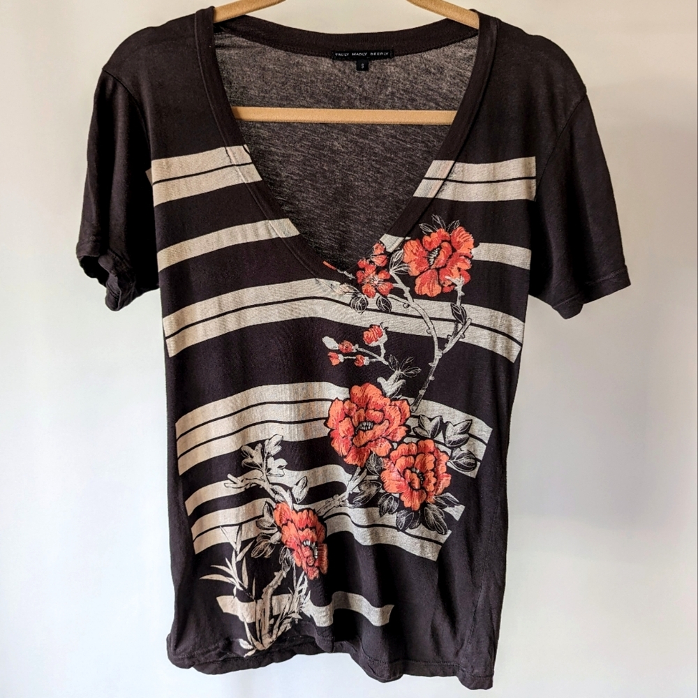 Truly Madly Deeply Floral Shirt